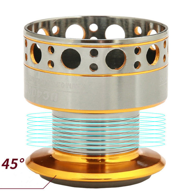 13 Axis Full Metal Wire Cup Fishing Reel Fishing Reel Spinning Wheel Sea Rod Fishing Gear