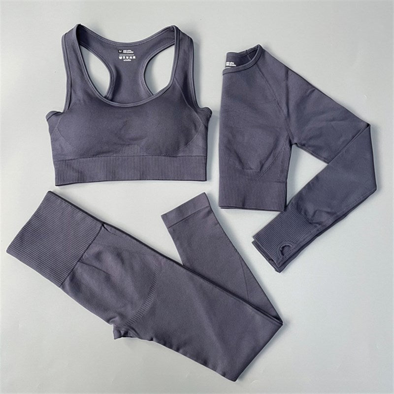 Women's Seamless Exercise Yoga Suit