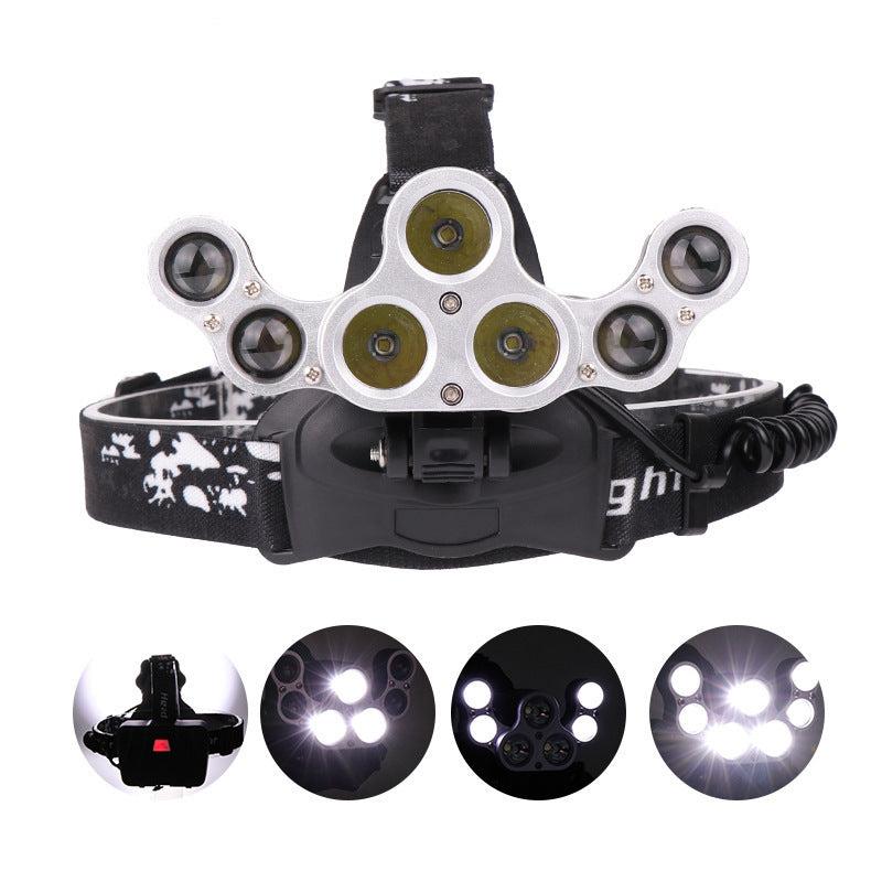 Zoom Long Shot Fishing Headlight Outdoor