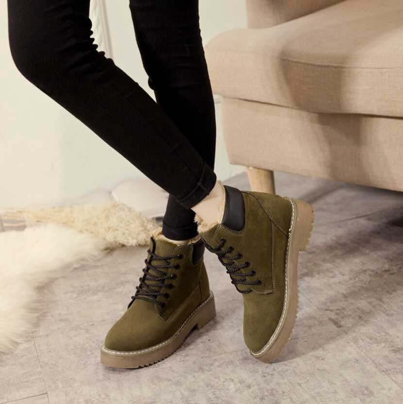 New Winter Plus Velvet Snow Boots