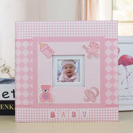 Baby Growth Commemorative Album Kindergarten Graduation Gift Postcard Storage Birthday 6-inch Photo Album 200 Sheets  Home Decor House Decoration DIY Memorable Gifts For Loved Ones
