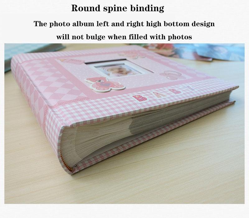 Baby Growth Commemorative Album Kindergarten Graduation Gift Postcard Storage Birthday 6-inch Photo Album 200 Sheets  Home Decor House Decoration DIY Memorable Gifts For Loved Ones