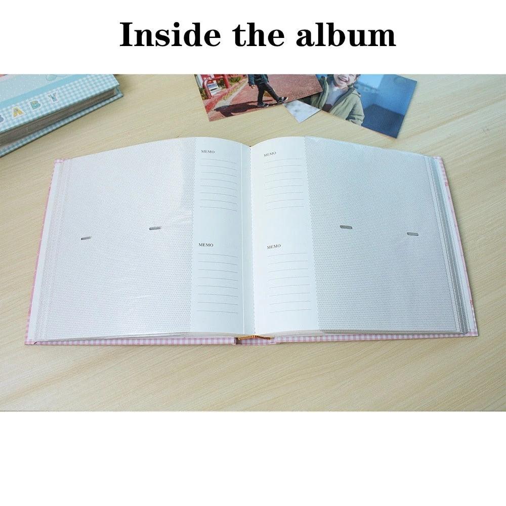 Baby Growth Commemorative Album Kindergarten Graduation Gift Postcard Storage Birthday 6-inch Photo Album 200 Sheets  Home Decor House Decoration DIY Memorable Gifts For Loved Ones