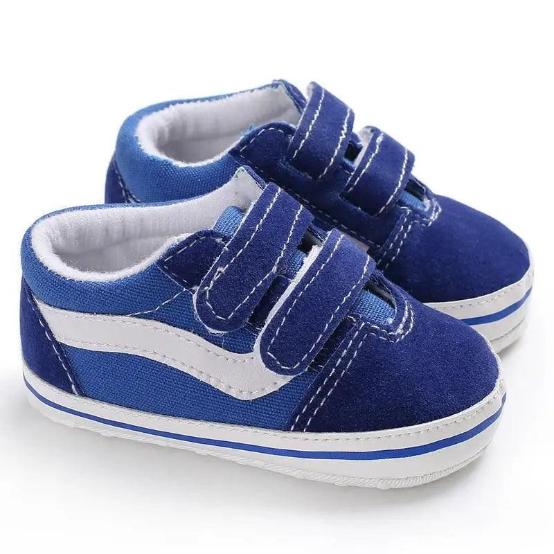 Baby Shoes Classical Sport Soft Sole PU Leather Multi-Color Crib Baby Moccasins Casual Sneakers