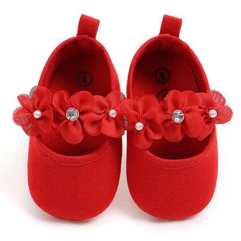Baby Shoes Cute Bowknot Newborn Shoes Soft Bottom Anti Slip Toddler Girls Princess Shoes