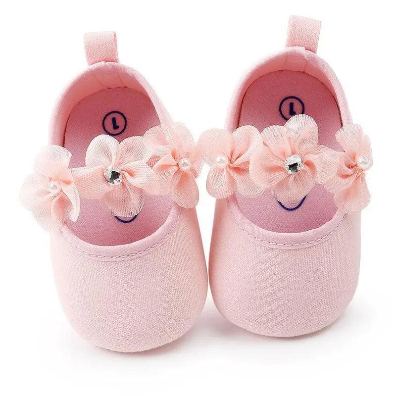 Baby Shoes Cute Bowknot Newborn Shoes Soft Bottom Anti Slip Toddler Girls Princess Shoes