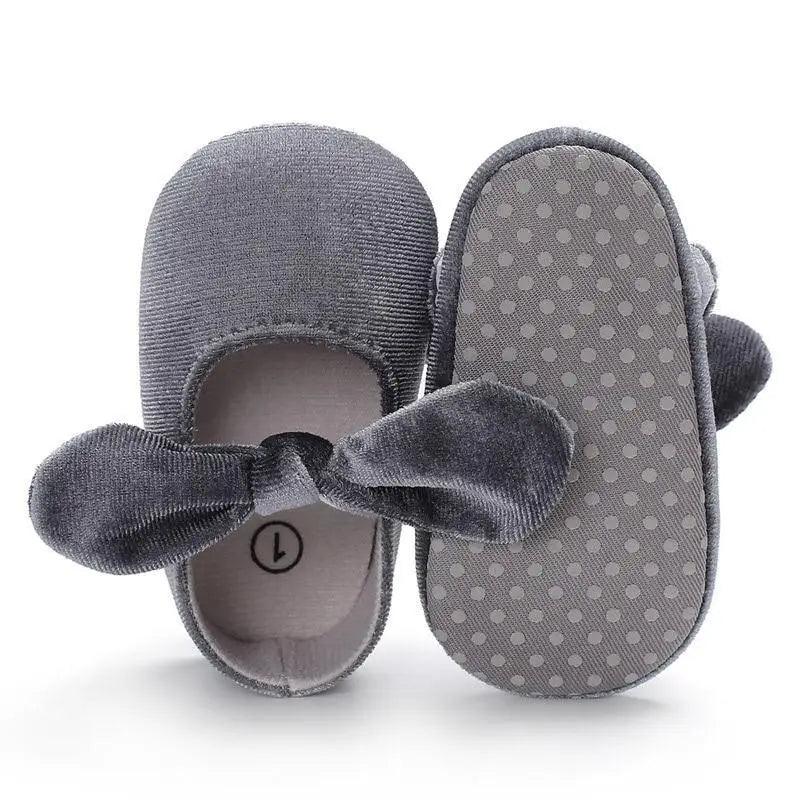 Baby Shoes Cute Bowknot Newborn Shoes Soft Bottom Anti Slip Toddler Girls Princess Shoes