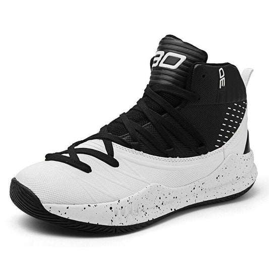 Basketball Black White Ankle Boots Mens Shoes Cushioning White Training Breathable Outdoor High Quality Sports Mens Sneakers Non Slip Outdoor Sneakers Cushioning Workout Sport Design