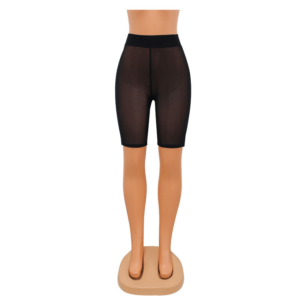 Women's Tight Exercise Mesh Leggings