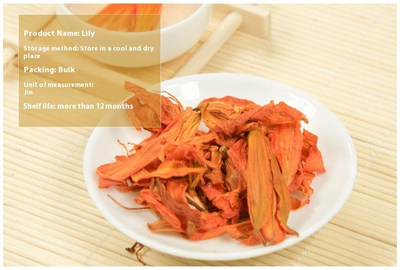 Wholesale In Bulk Lily Lily Dried Flower Lily Tea Red Lily Tea