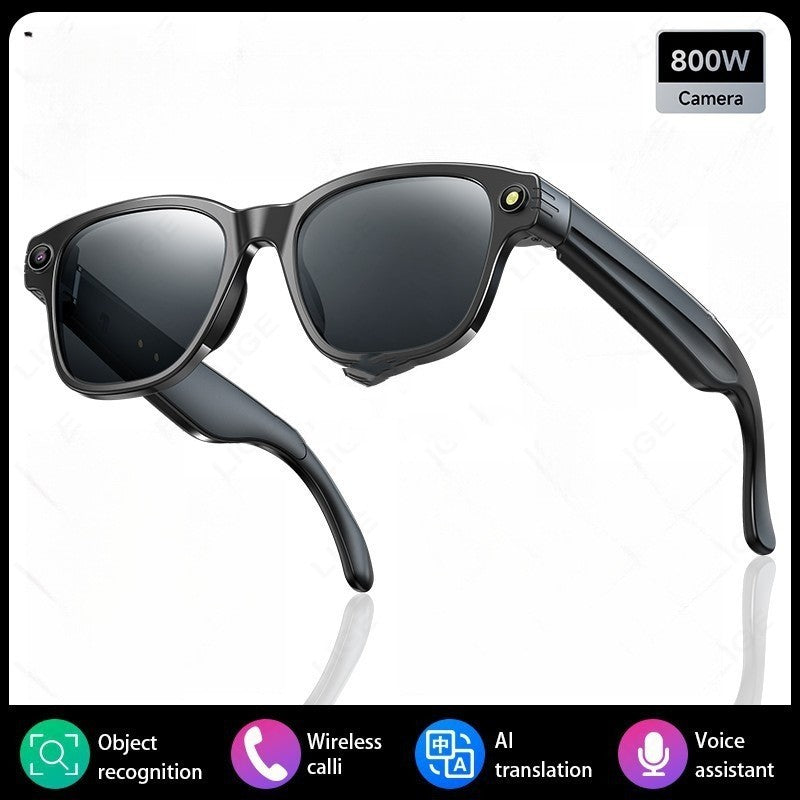 Cross-border New Arrival L801 Smart Photo Glasses 8 Million Pixels AI Translation Photo Video Bluetooth Calling Glasses
