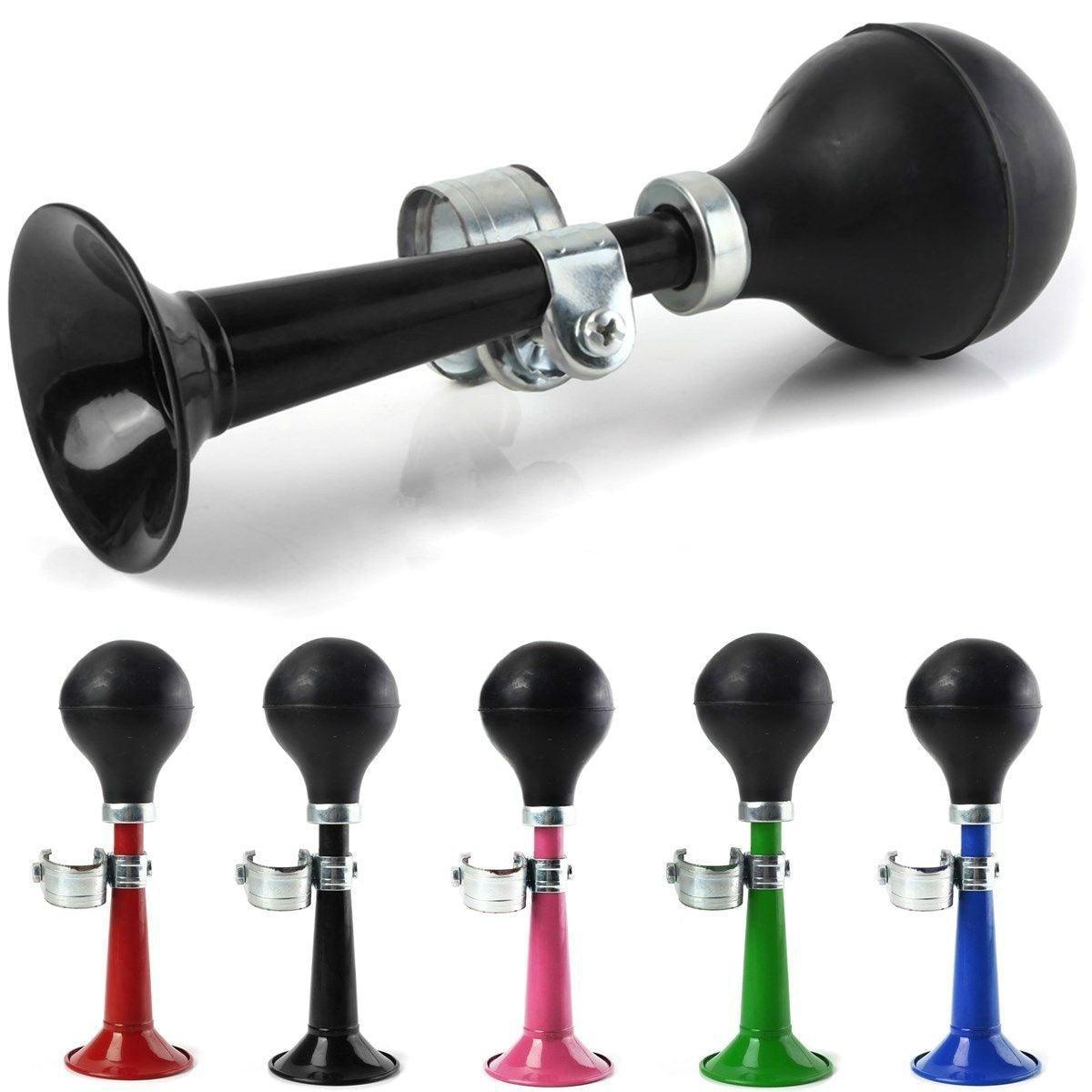 Bike Air Horn Safety Road Bicycle Children Bike Handlebar Bell Ring Bicycle Bell Loud Bike Bells Bicycle Accessories Boys Metal Bike Horns Bicycle Bells With Rubber Squeeze Bulb Bike Accessory For Kids Bike Vehicles