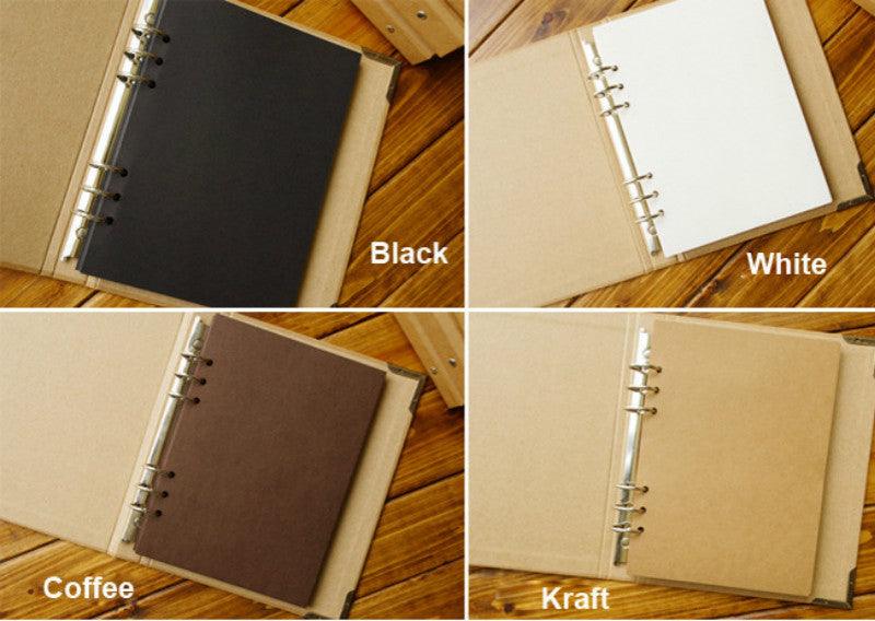 Blank Cover  Albums Kraft  Paper Diary Hand -Painted Graffiti  Scrapbook Book Memory Album Home Decor House Decoration DIY Memorable Gifts For Loved Ones
