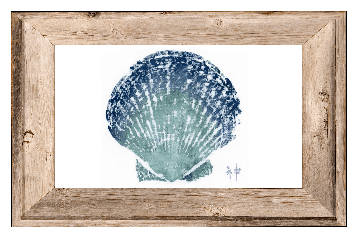 Coastal Art Shell Fish Ocean Artist Inspired