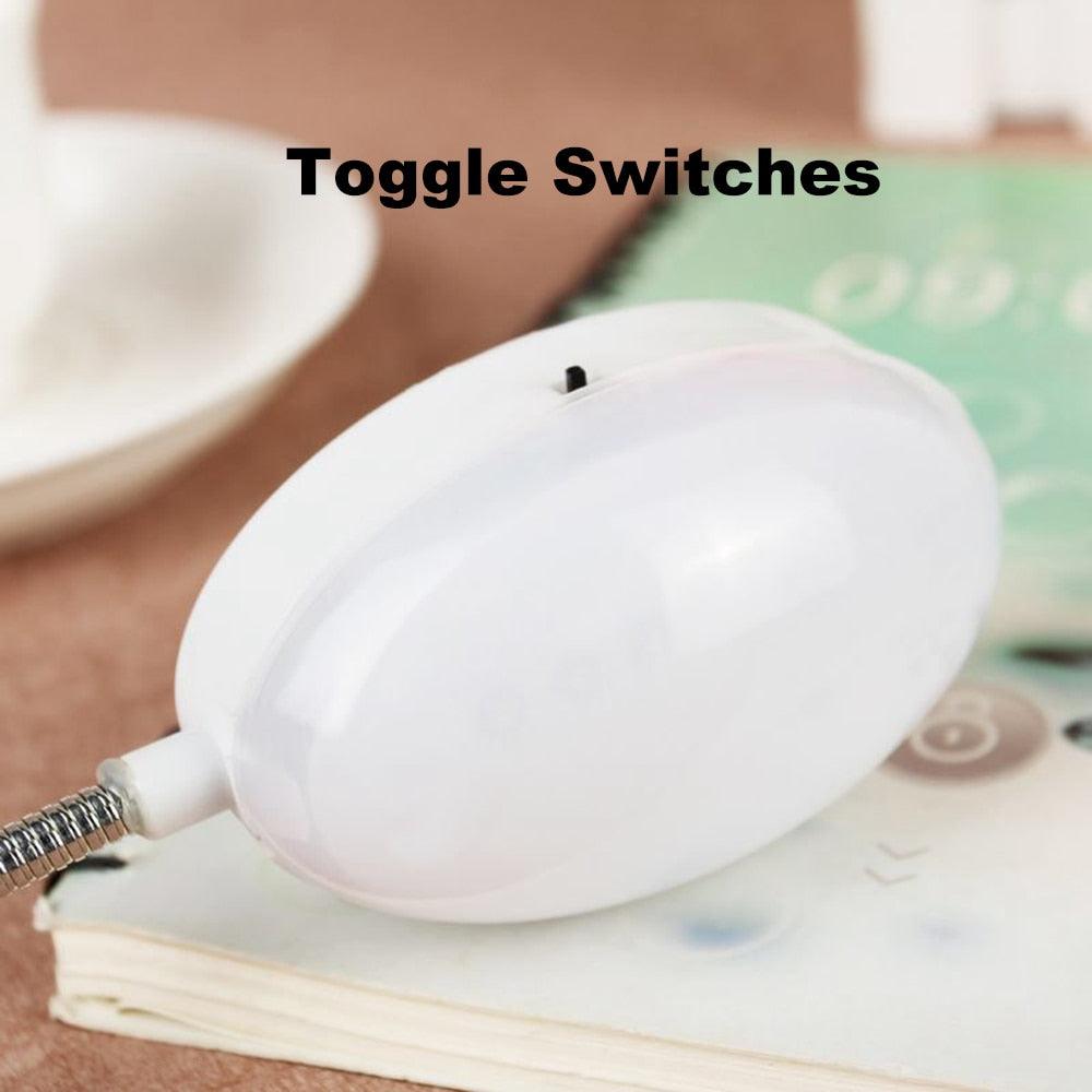 Bright LED Table Lamp Study Desk Reading Book Lamp Eye-care Bedside Bedroom Battery Desk Light For Student Office LED Stand Decorative Table Lamp Cute Study Lamps for Bedroom Décor