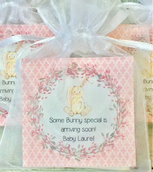 10 Bunny/Rabbit Baby Shower Guest Soaps