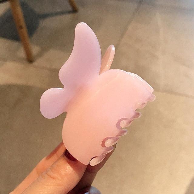 Butterfly Hair Clip Catch Grap Back Head Hairpin Sweet Headdress Gorgeous Hair Accessories For Women Jaw Clips for Girls Mother's Day Gift