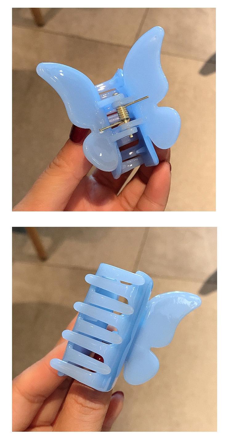 Butterfly Hair Clip Catch Grap Back Head Hairpin Sweet Headdress Gorgeous Hair Accessories For Women Jaw Clips for Girls Mother's Day Gift