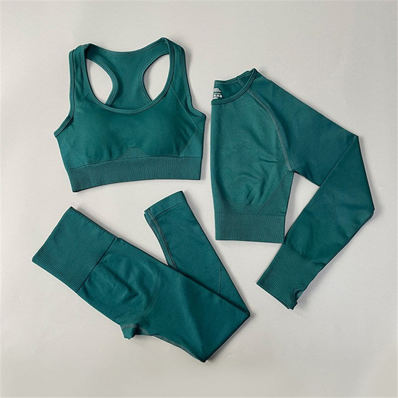 Women's Seamless Exercise Yoga Suit