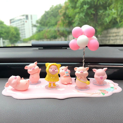 Car Accessories Piggy Creative Cartoon Cute Car Decoration