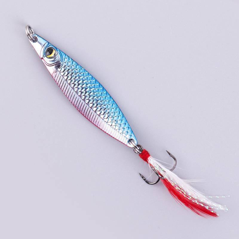 Fishing Gear Bare Piece Color Feather Sequin Lure Lure