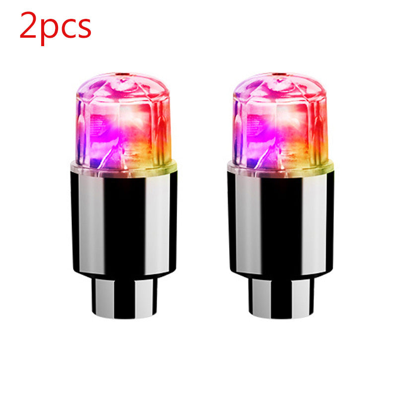 Universal Wheel LED Light Car Motorcycle Bike Neon Valve Cap