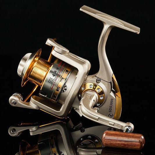 Metal Toe Cap Lure Fishing Reel