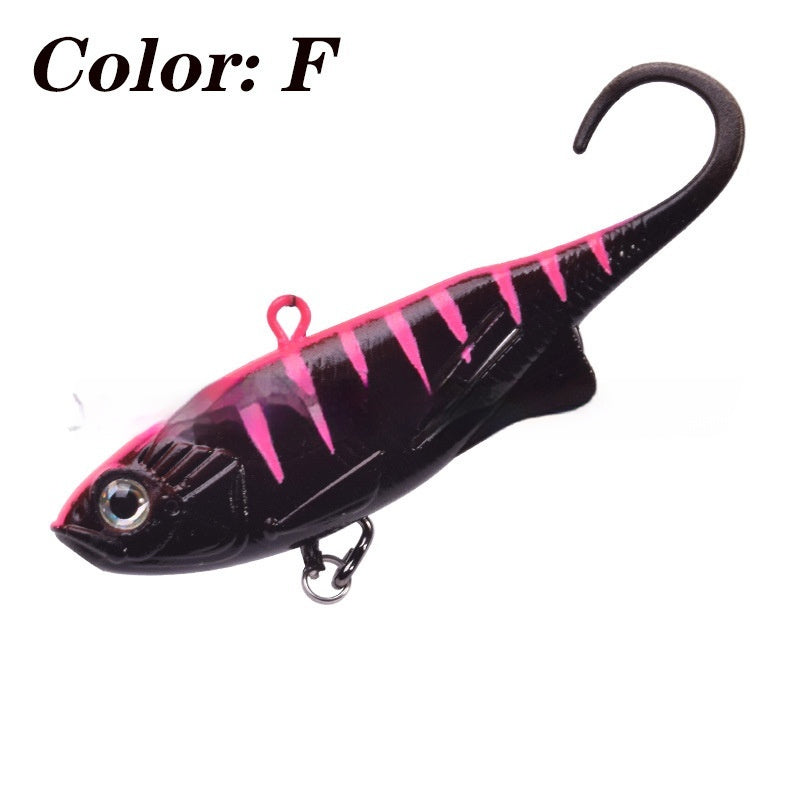 Metal Wire Head Silicone Soft Bait