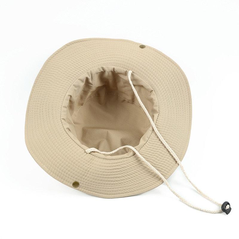 Camouflage Outdoor Bucket Hat Camping Hat Men Foldable Sun Cap Breathable Adjustable Bucket Cap for Men/Women Sports Sun Cap Unisex Fishing Hiking Travel Solid Color Hats