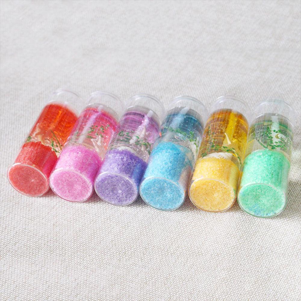 Candle Color Fragrance Smokeless Candle Ocean Shell Jelly Candle Scented Pillar Candles Ocean Scented Candles Long Lasting Blue Candles for Home Scented Candles ForWedding Valentine's Day Christmas