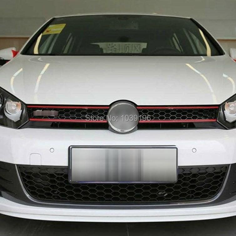 Car Styling Fashion Front Grills Stickers Car Accessories Decorative Car Body Decals Grille Trim Center Mesh Strip Sticker Cover Guards Compatible Decorative Auto Body Stickers for Cars Motorcycles