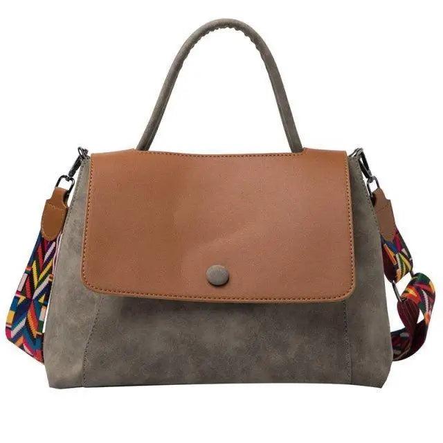 Casual Simple Leather Crossbody Bag For Women And Girls Designer Shoulder Messenger Travel Bag For Ladies