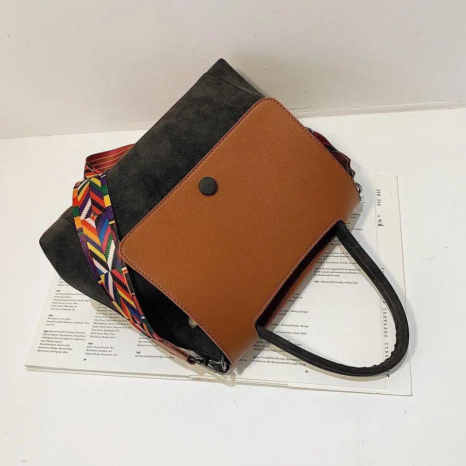 Casual Simple Leather Crossbody Bag For Women And Girls Designer Shoulder Messenger Travel Bag For Ladies