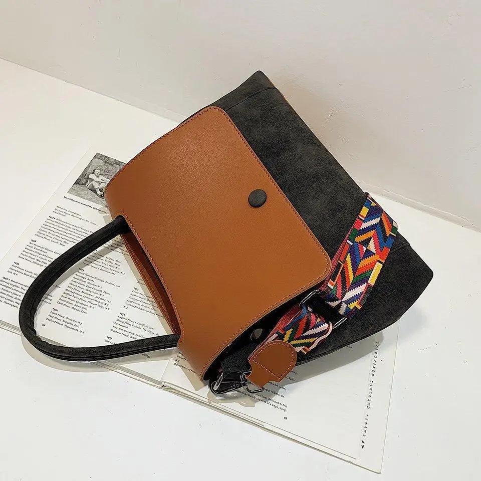 Casual Simple Leather Crossbody Bag For Women And Girls Designer Shoulder Messenger Travel Bag For Ladies