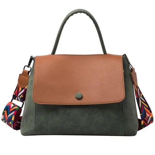 Casual Simple Leather Crossbody Bag For Women And Girls Designer Shoulder Messenger Travel Bag For Ladies