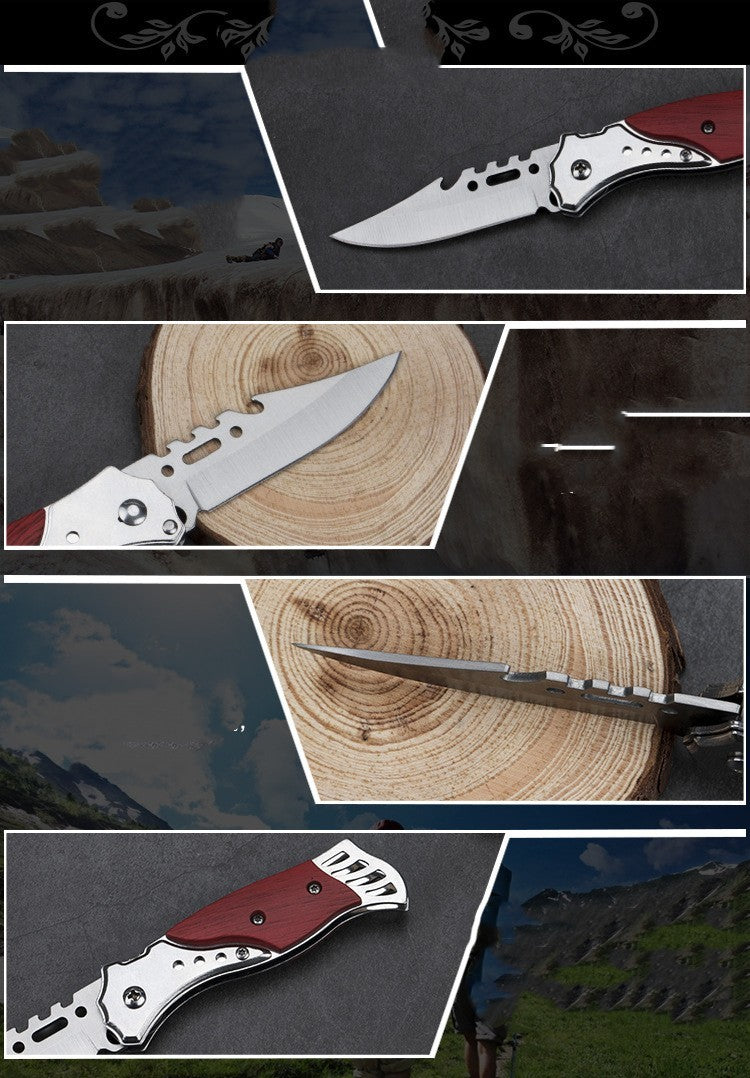 Spring Folding Knife Outdoor Camping