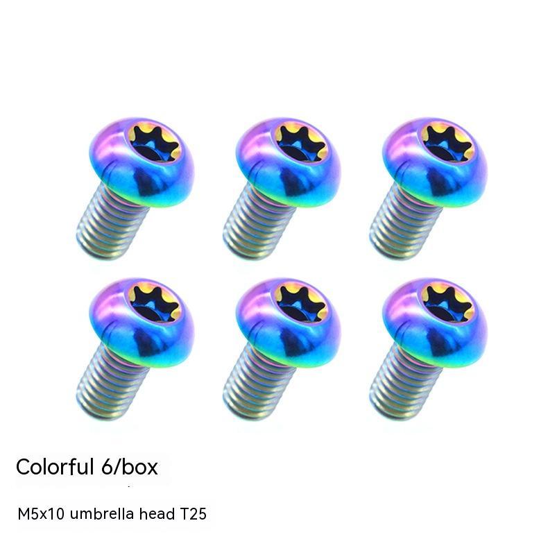 Mountain Bike TC4 Titanium Alloy T25 Disc Screw