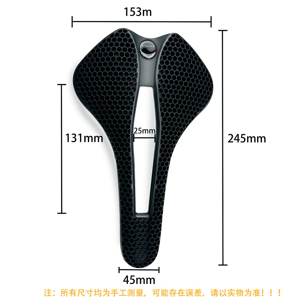 Comfortable Competitive Mountain Road Bike Saddle Luminous