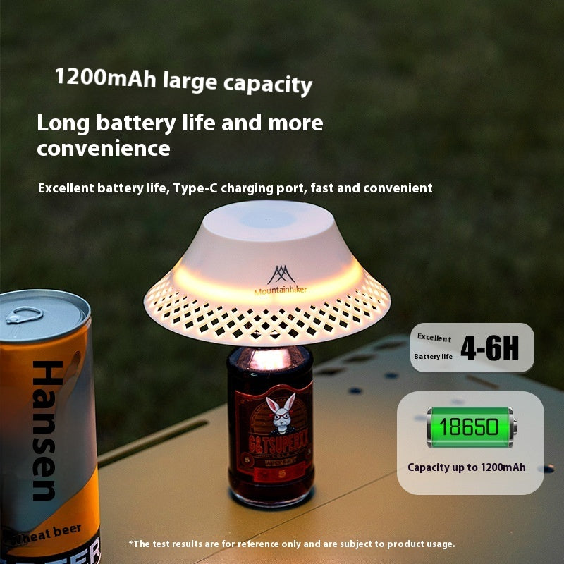 Wine Bottle Lampshade Outdoor Camping Lantern