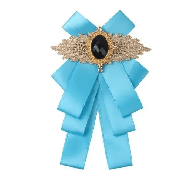 Charming  Butterfly Ladies Bowtie Casual Solid Color Rhinestone Brooch Bowties For Women Fashionable Wedding  Bowtie