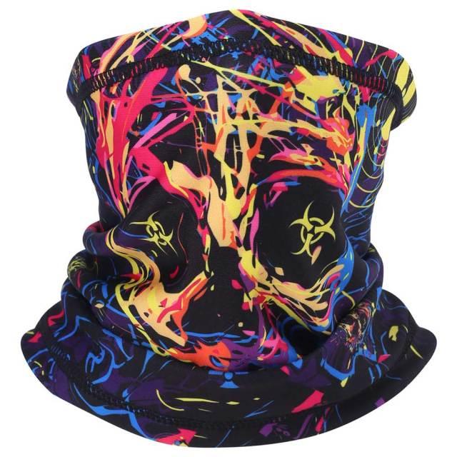 Clown Magic Bandana Running Scarf Half Face Cover Ski Fishing Biker Elasticity Hunting Hiking Sports Snowboard Mask Men Girl Army Bandana Scarf Neck Gaiter Buff Motorcycle Face Mask Balaclava Bicycle Helmet Liner Sport Headband Summer Breathable Mesh Band