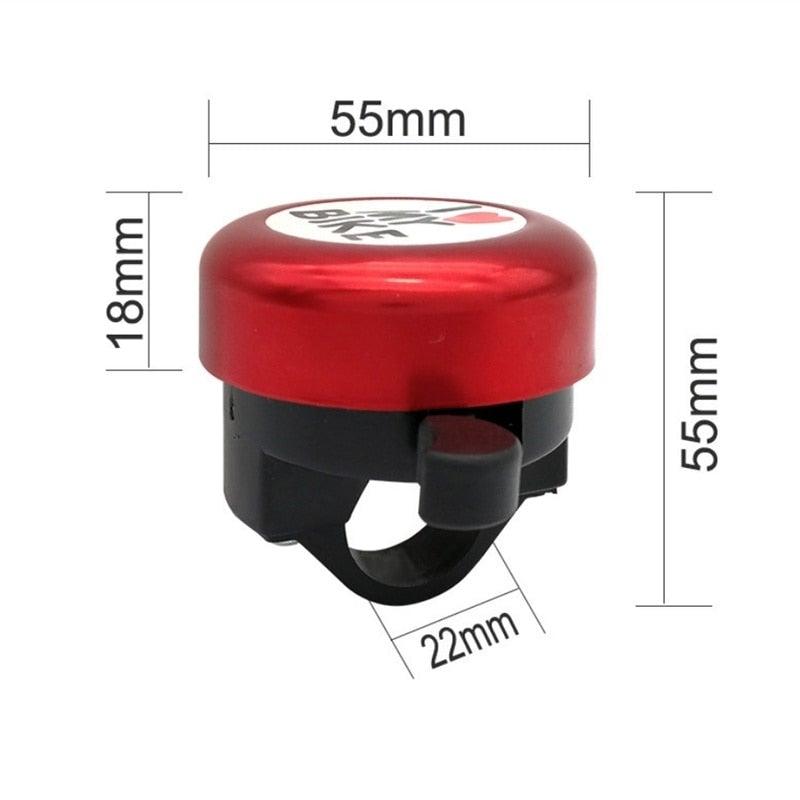 Colorful Cute Bicycle Handlebar Bell Loud Sound Alarm Warning Mini Kids Bike Horn Bells Cycling Ring Children Bike Bell Loud Sound Bicycle Bell For Adults Kids Girls Boys Accessories