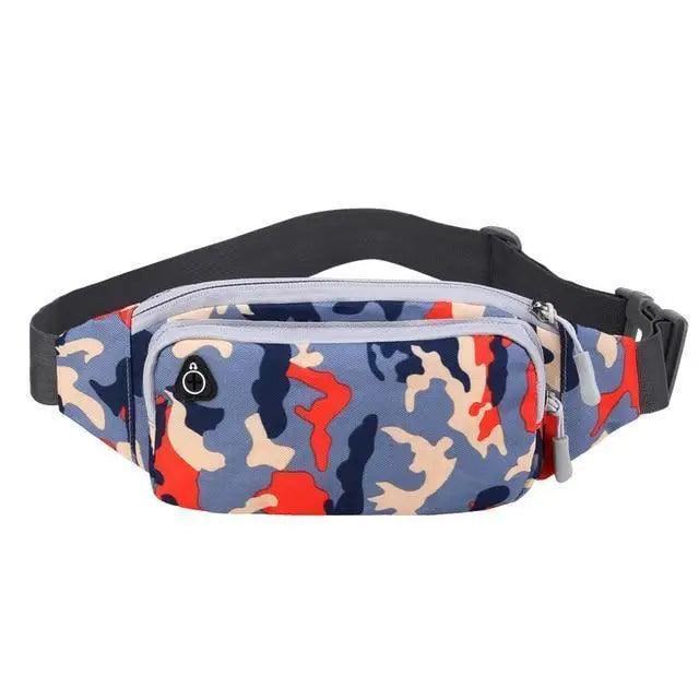Colorful Hip Belly Chest Belt Unisex Slim Fanny Pack Travel And Running Lightweight Waist Bag For Men And Women