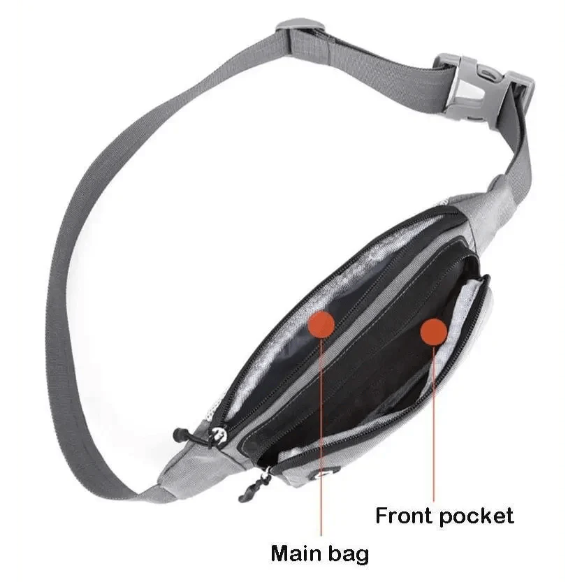 Colorful Hip Belly Chest Belt Unisex Slim Fanny Pack Travel And Running Lightweight Waist Bag For Men And Women