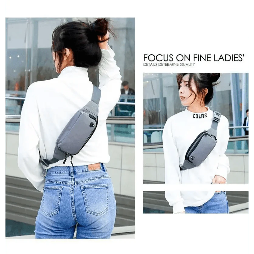 Colorful Hip Belly Chest Belt Unisex Slim Fanny Pack Travel And Running Lightweight Waist Bag For Men And Women