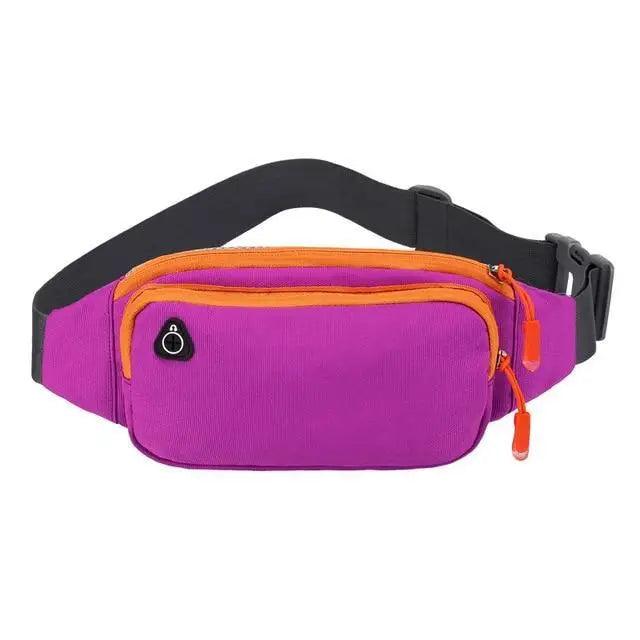 Colorful Hip Belly Chest Belt Unisex Slim Fanny Pack Travel And Running Lightweight Waist Bag For Men And Women