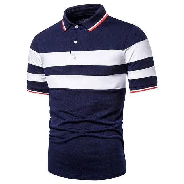 Cool Polo Men Shirt Nice Short Sleeve Polo Shirt Contrast More Color Polo New Clothing Summer Streetwear Casual Fashion Men Tops Men's Golf Polo Shirt Short Sleeve Tactical Polo Shirts Slim Fit Casual Tennis T-Shirt