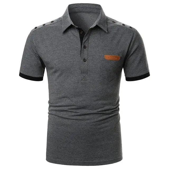 Cool Polo Men Shirt Nice Short Sleeve Polo Shirt Contrast More Color Polo New Clothing Summer Streetwear Casual Fashion Men Tops Men's Golf Polo Shirt Short Sleeve Tactical Polo Shirts Slim Fit Casual Tennis T-Shirt