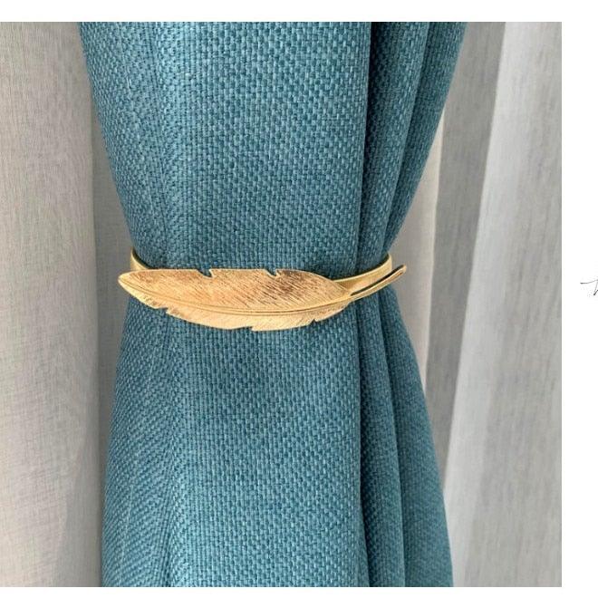 Curtain Tieback High Quality Holder Hook Buckle Clip Pretty and Fashion Polyester Decorative Home Accessories Magnetic Decorative Drapes Holdbacks Curtain Tiebacks Clips