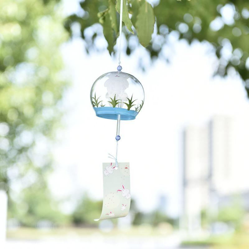 Cute Wind Bells New Handmade Glass Birthday Gift Christmas Gift Home Decors Wind Chimes Glass Wind Bells Handmade Pendants For Birthday Gift And Home Decors